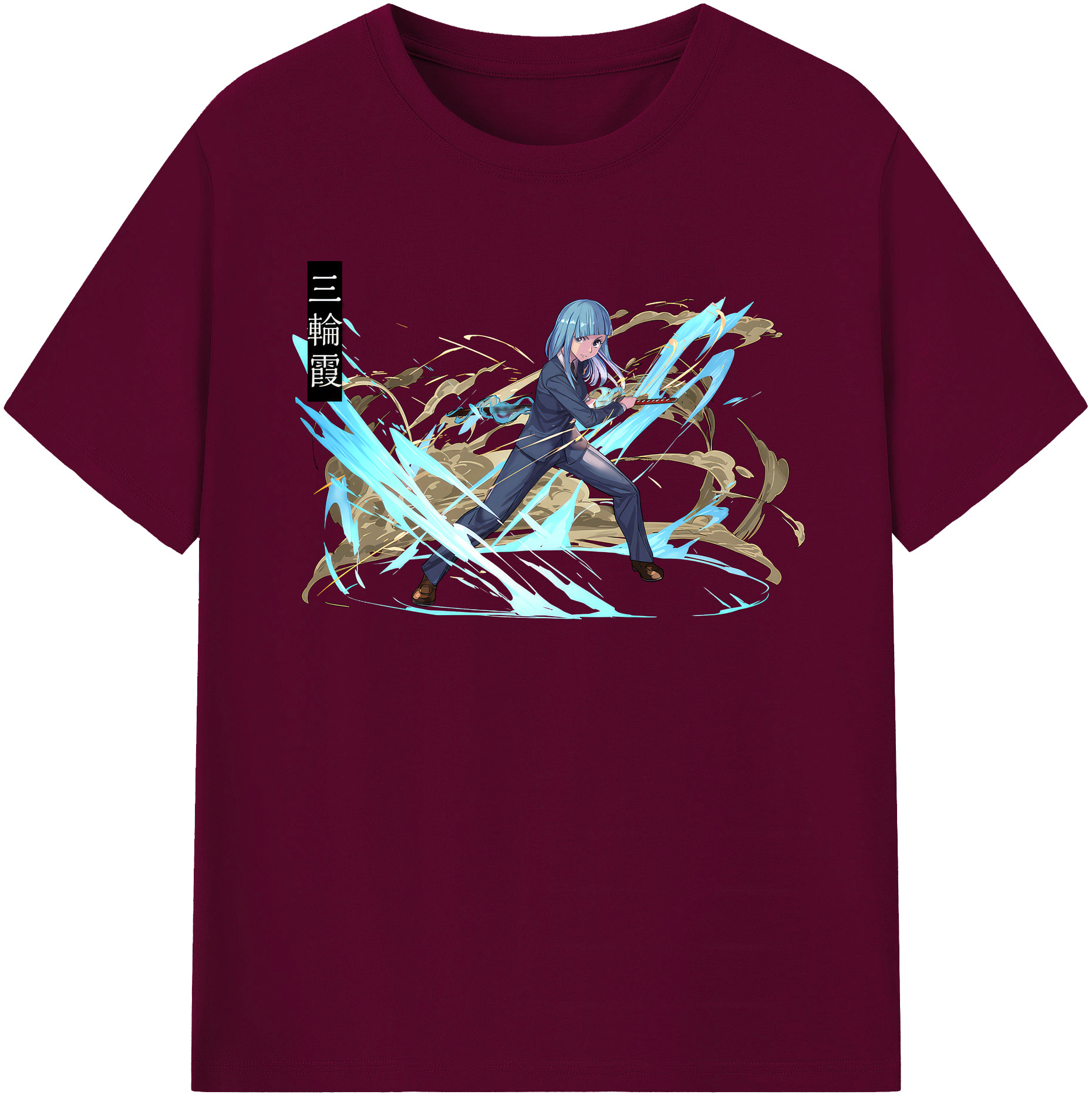 （画像用） 呪術廻戦 Jujutsu Kaisen レディースカジュアルプリントTシャツ（綿100％）